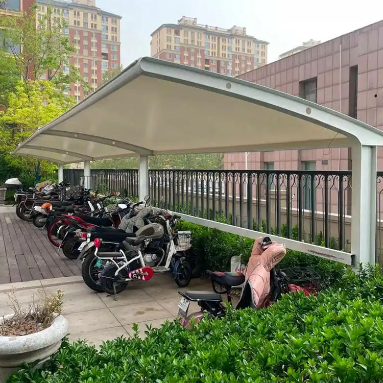 德安县膜结构电动车棚